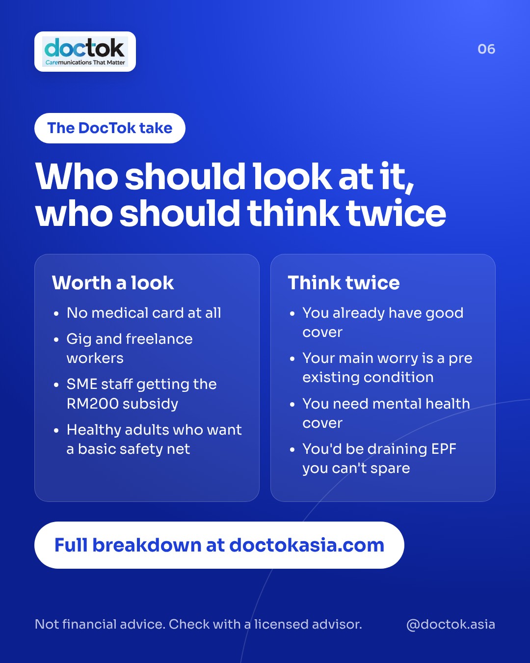 Who should look at MediAsas